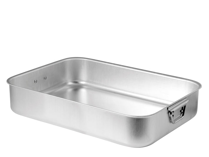 TEGLIA/ROSTICCERA RETTANGOLARE PURALUMINIUM ALBERGO