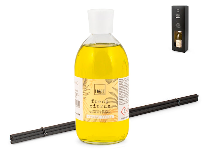 DIFFUSORE AMBIENTE CON BASTONCINI 500ML