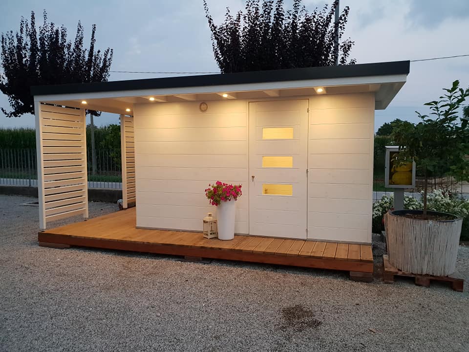 Casette a tetto piano