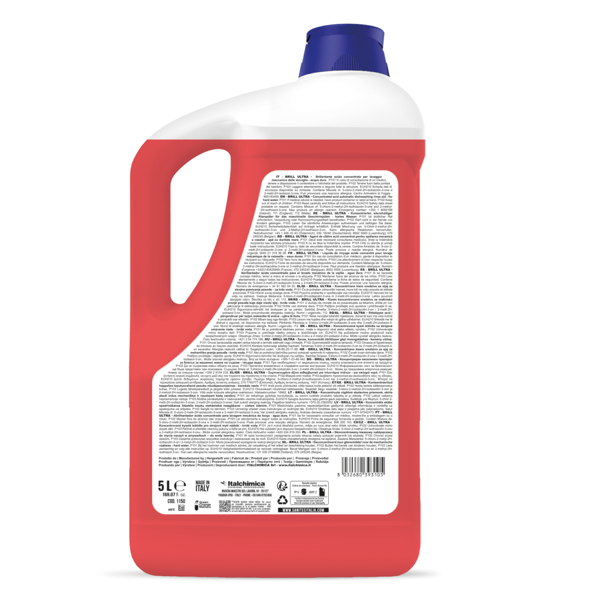 BRILLANTANTE ACIDO CONCENTRATO - BRILL ULTRA 5LT