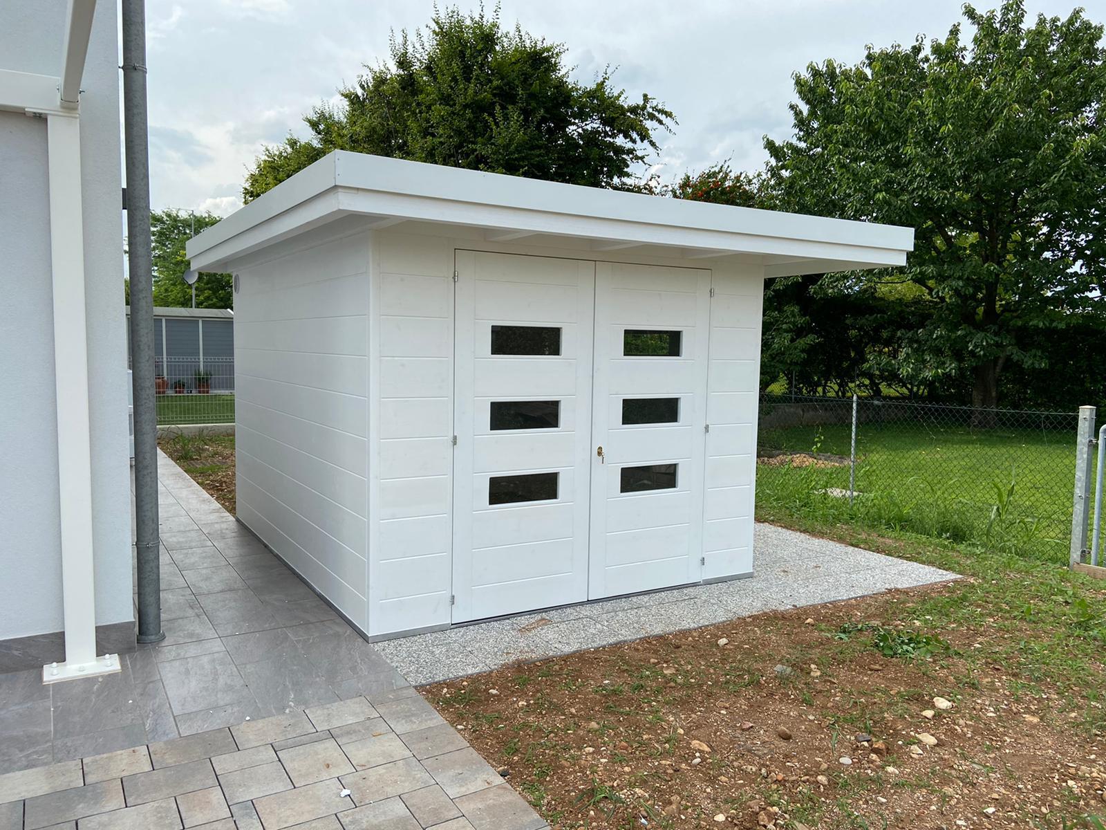 Casette a tetto piano