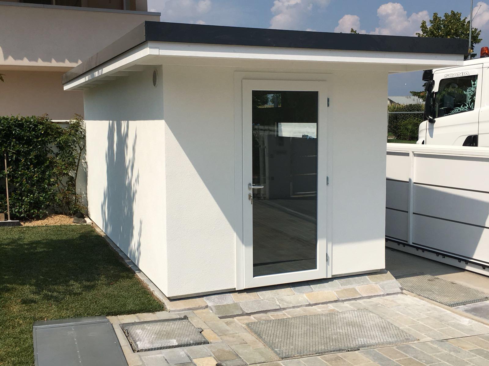 Casette in legno con rivestimento