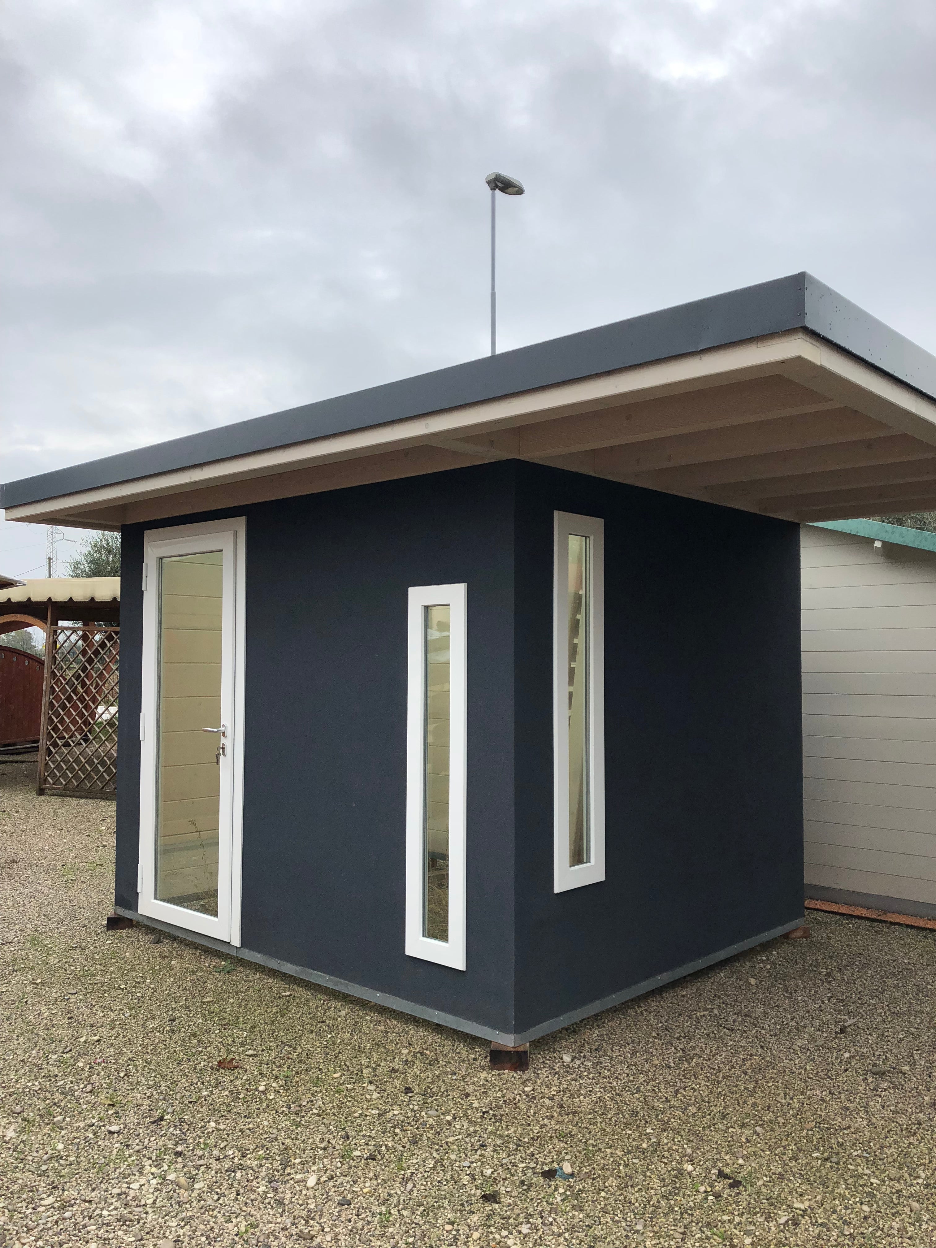 Casette in legno con rivestimento