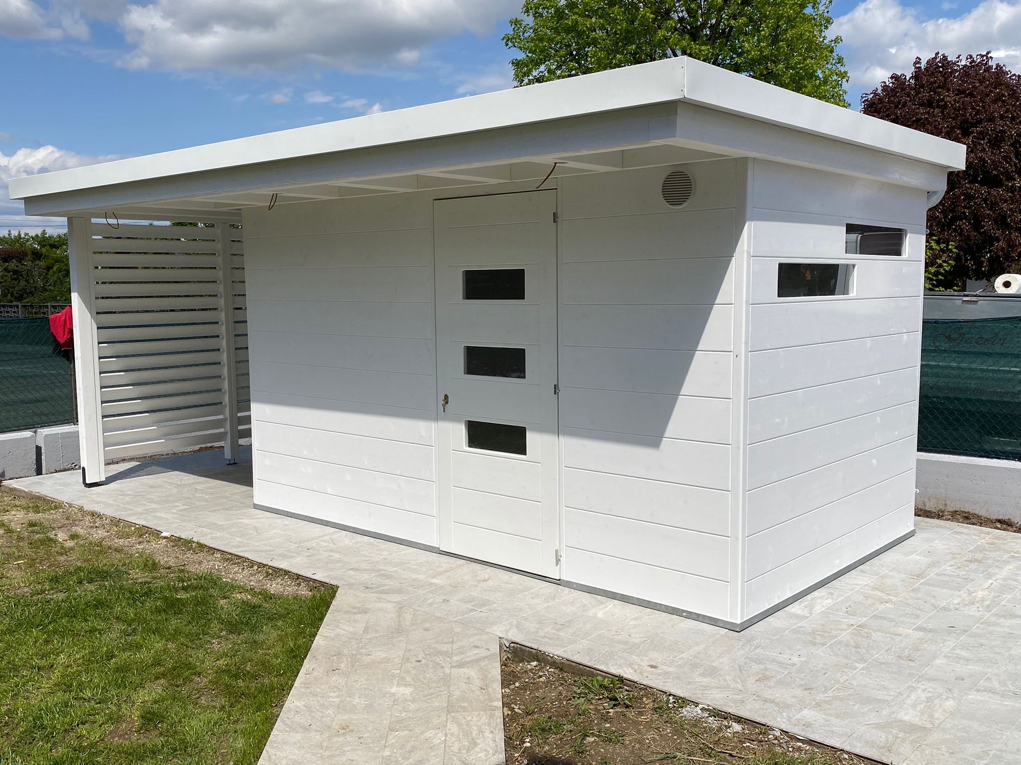 Casette a tetto piano