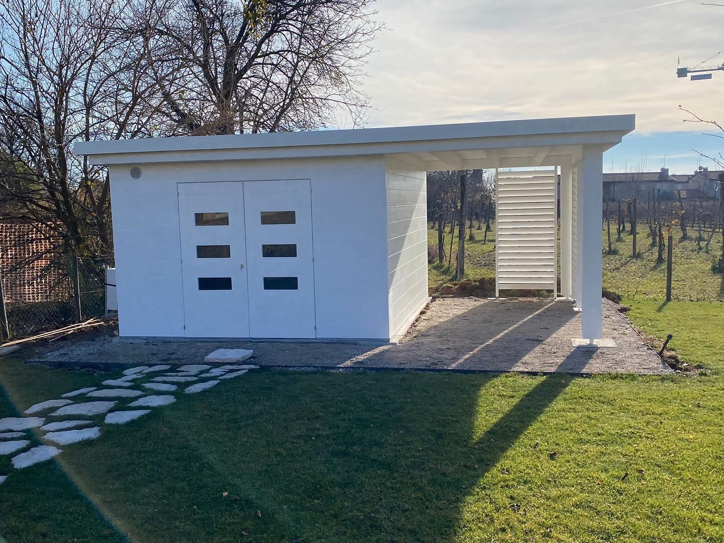 Casette a tetto piano