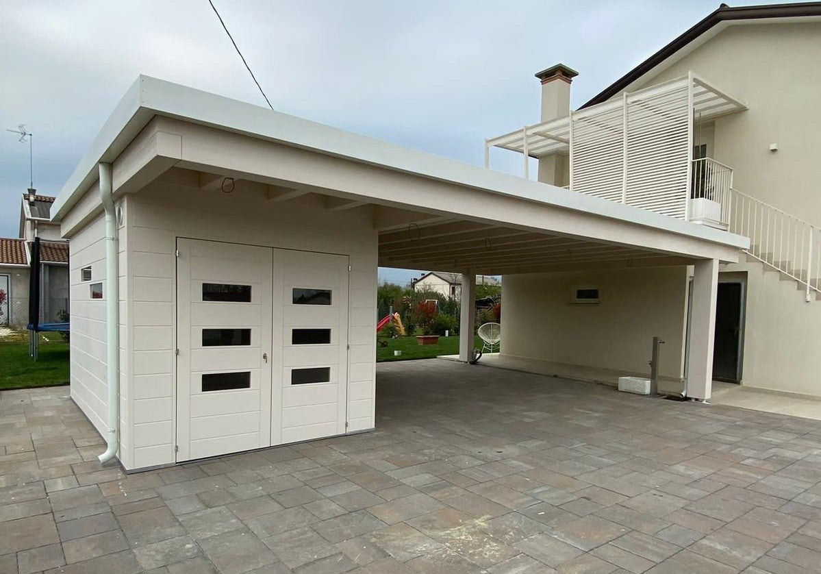 Casette a tetto piano