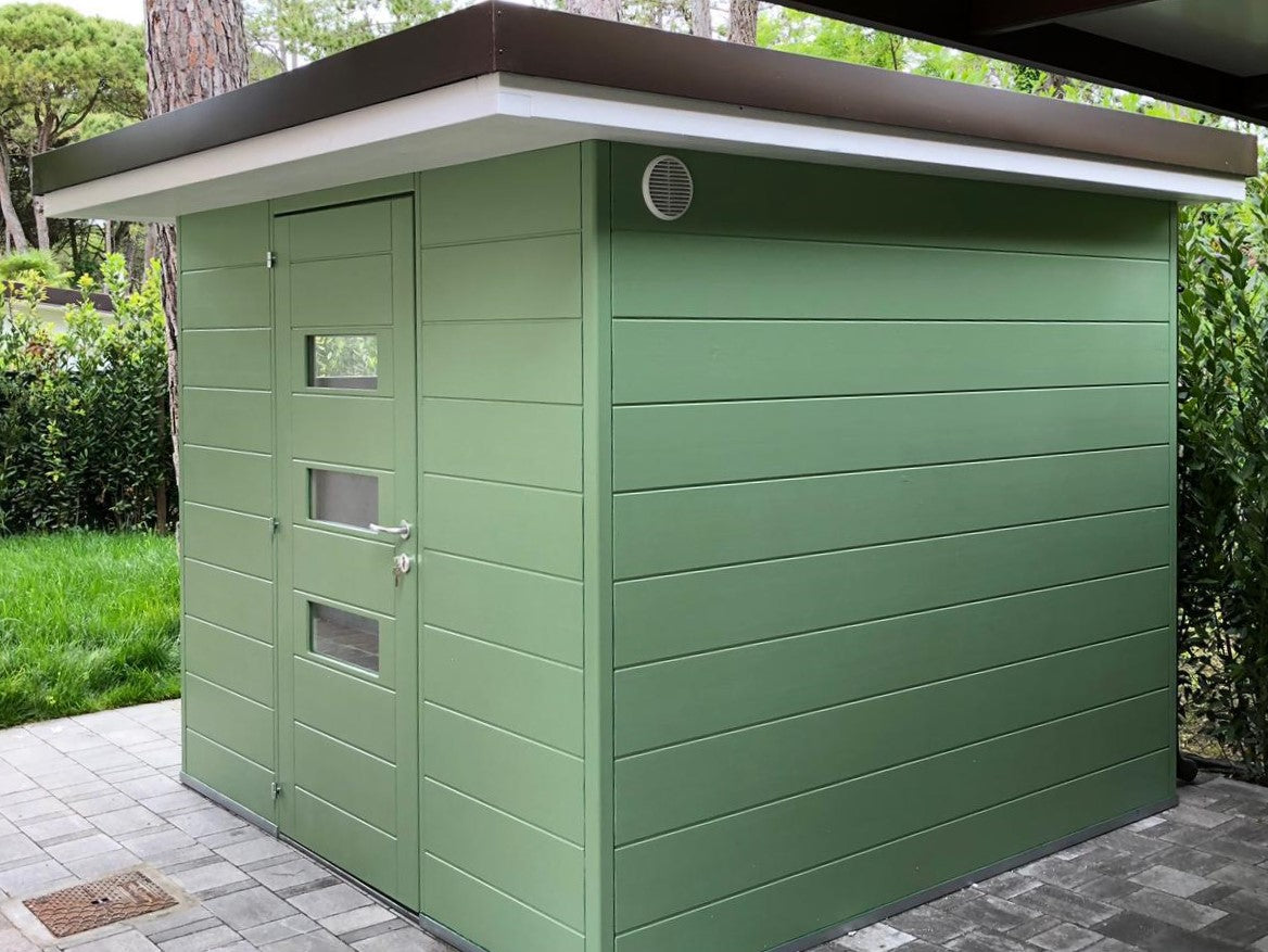 Casette a tetto piano