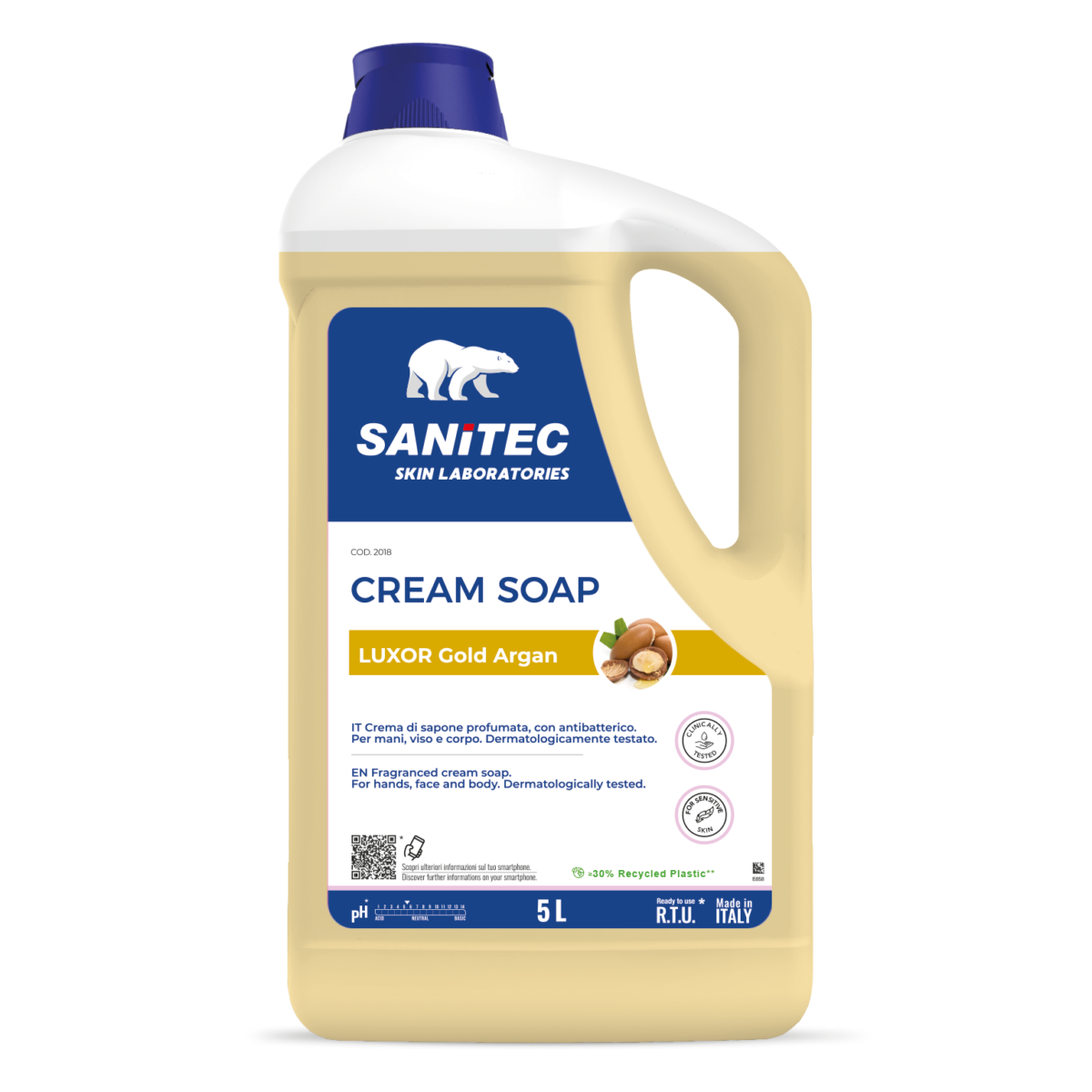 CREAM SOAP ARGAN DORATO 5LT