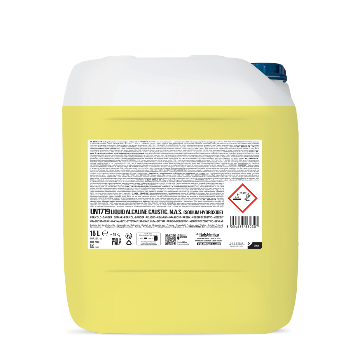 DETERGENTE NON SCHIUMOGENO - EMULSI CIP 15LT