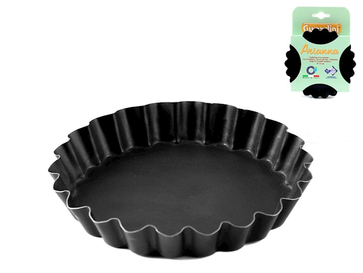 CONFEZIONE 4 STAMPI CROSTATINE ARIANNA IN ACCIAIO