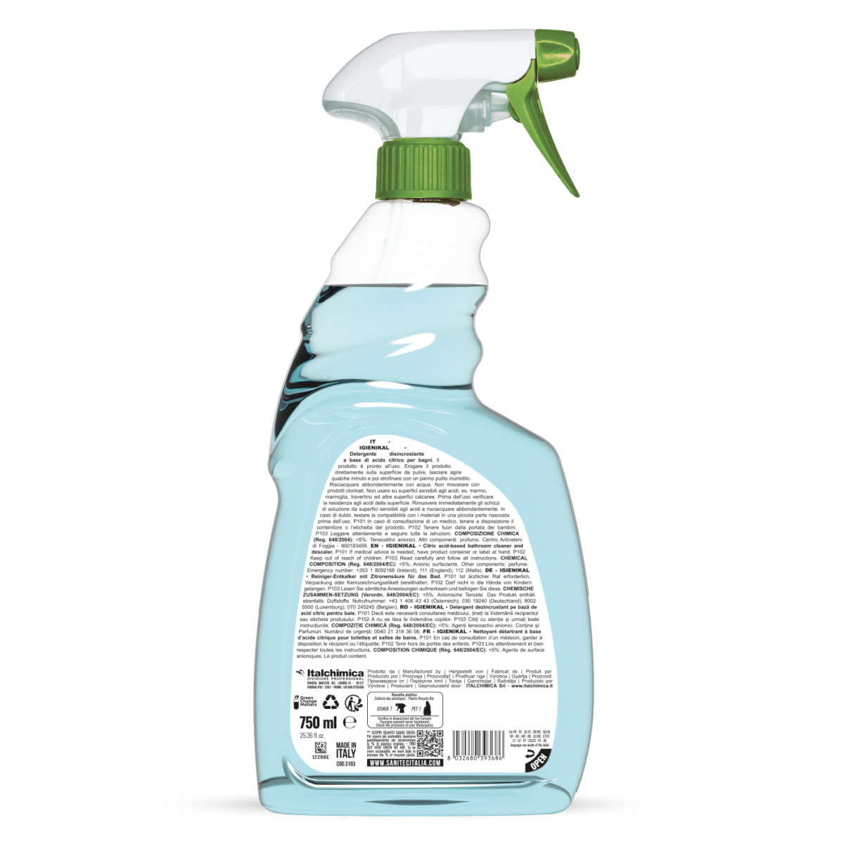 DETERGENTE DISINCROSTANTE - IGIENIKAL GREEN POWER 700ML