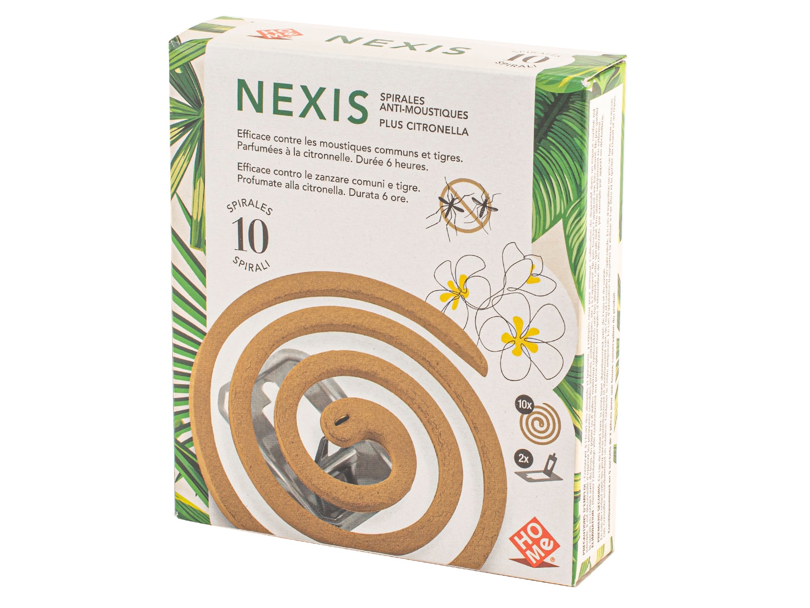 CONFEZIONE 10 SPIRALI NEXIS CITRONELLA