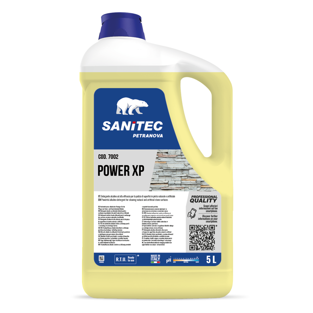 DETERGENTE PER SUPERFICI IN PIETRA - POWER XP 5LT