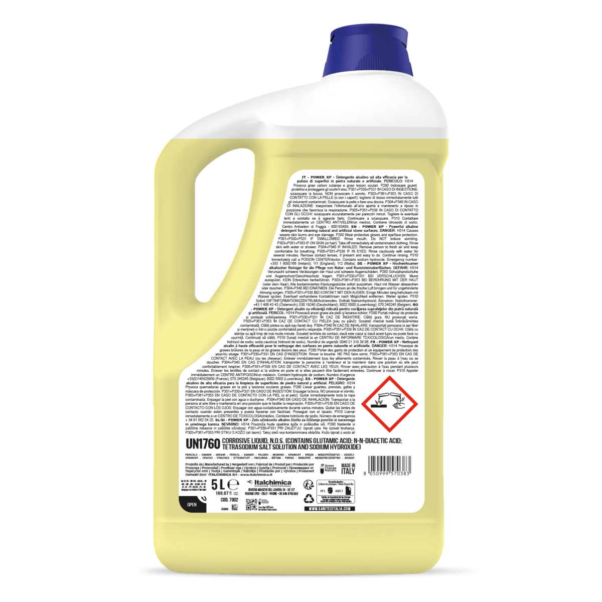 DETERGENTE PER SUPERFICI IN PIETRA - POWER XP 5LT