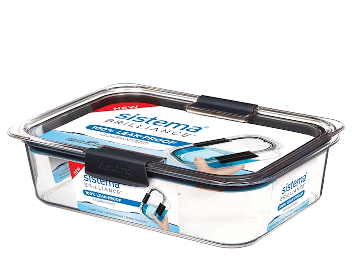 CONTENITORE RETTANGOLARE BRILLANCE IN TRITAN 2LT