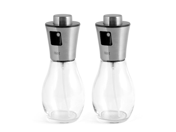 CONFEZIONE COPPIA OLIERA/ACETIERA IN VETRO - 200 ml