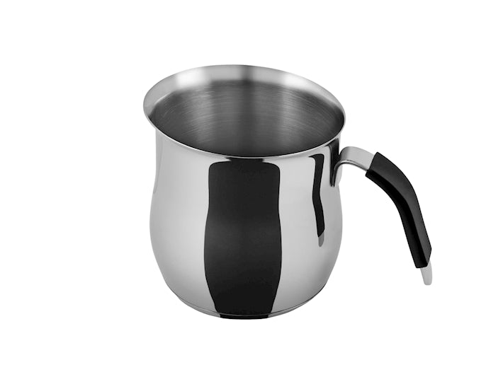 LATTIERA/BRICCO IN ACCIAIO INOX 18/10 - FONDO PER INDUZIONE - 60CL