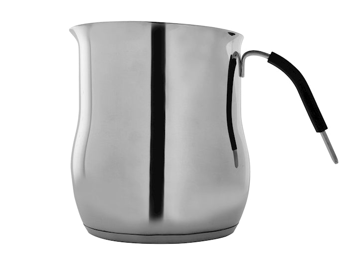 LATTIERA/BRICCO IN ACCIAIO INOX 18/10 - FONDO PER INDUZIONE - 1 LT