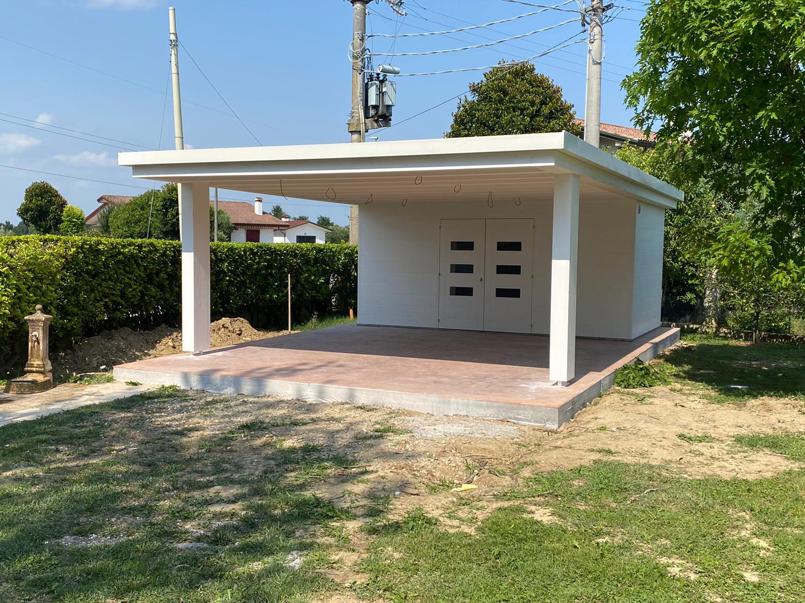 Casette a tetto piano