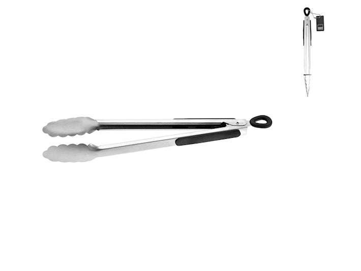 PINZA INOX NERA 30CM