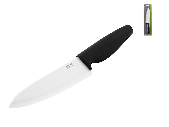COLTELLO CUCINA LAMA CERAMICA 18CM