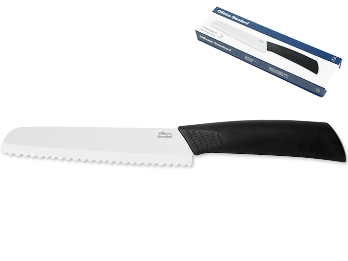 COLTELLO PANE LAMA CERAMICA BIANCA 15CM
