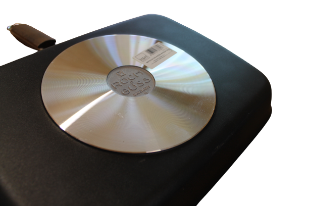 BISTECCHIERA ANTIADERENTE PIETRA CON MANICO PIEGHEVOLE