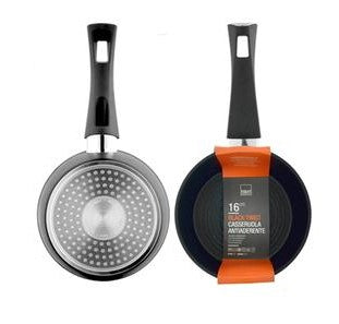 CASSERUOLA ANTIADERENTE BLACK TWIST 16cm