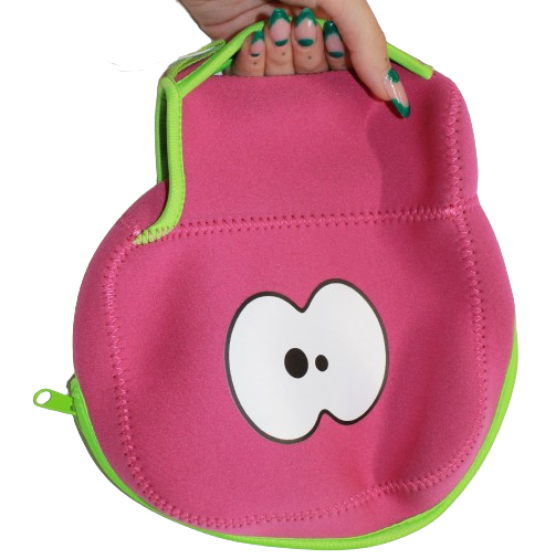 PORTA PRANZO NEOPRENE CON PORTA BORRACCIA