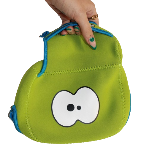 PORTA PRANZO NEOPRENE CON PORTA BORRACCIA