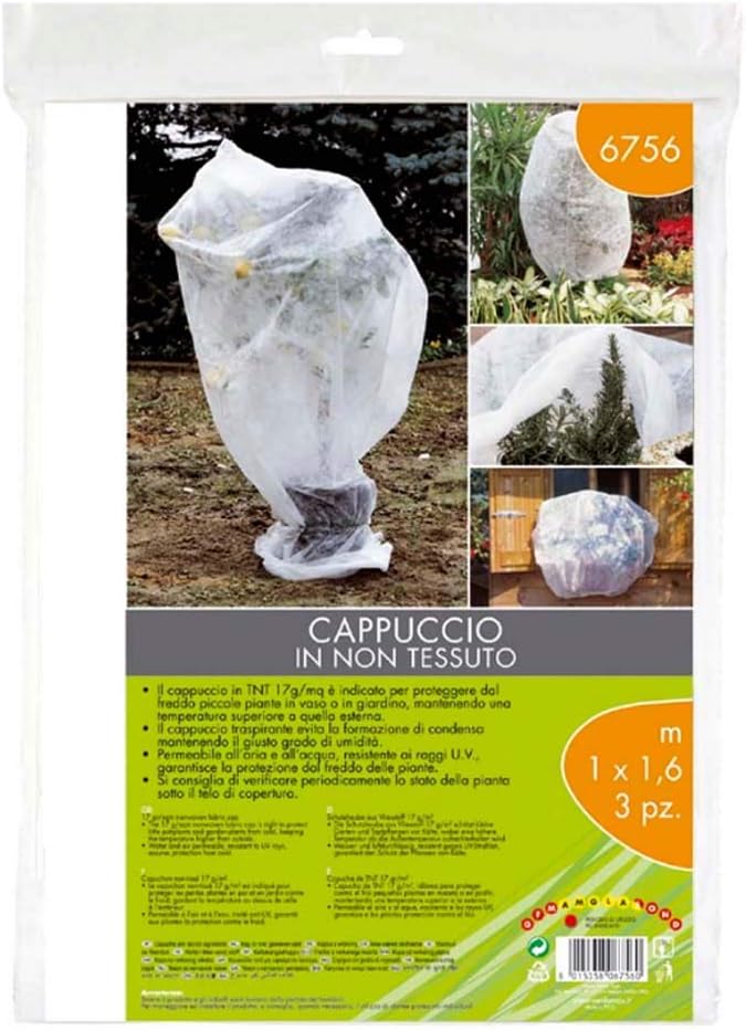 CAPPUCCIO PIANTE 3PZ TNT 1x1,6mt