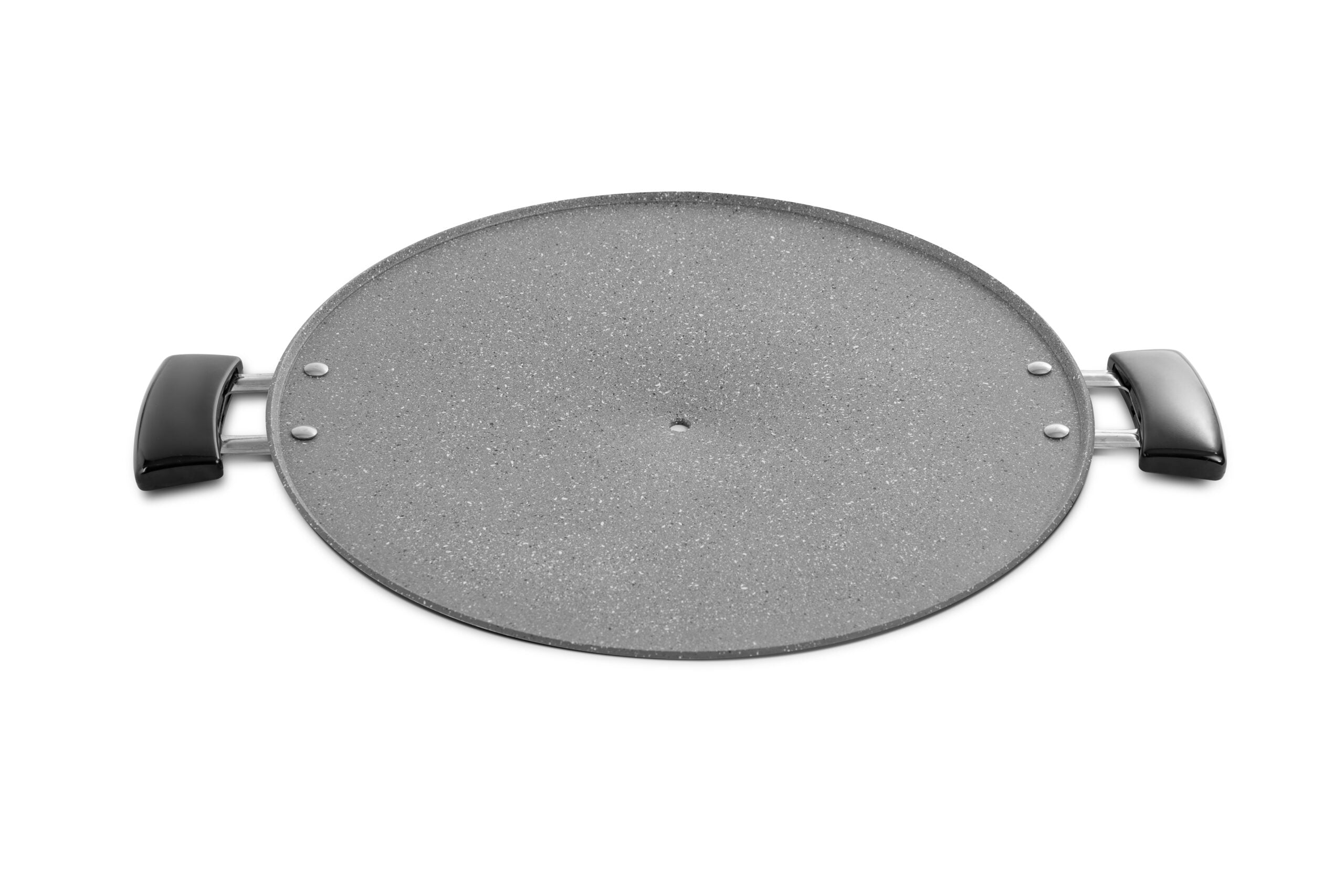 GRILL A GAS G220S CON PIASTRA DI COTTURA IN ALLUMINIO ANTIADERENTE EFFETTO PIETRA 42 CM