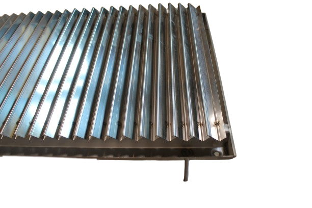 GRIGLIA MURER ACCIAIO INOX (MISURE VARIE)