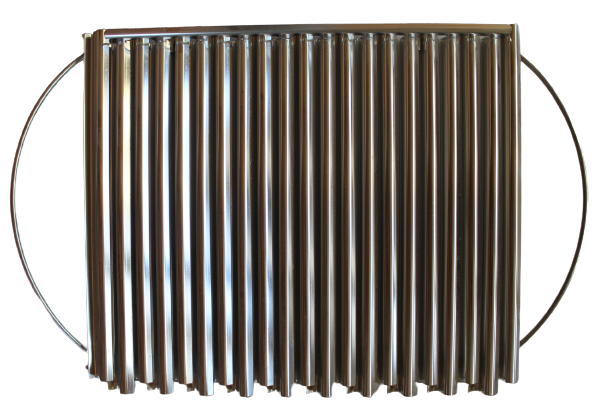 GRIGLIA "SALUTE" CON DUE GRIGLIE SCORREVOLI