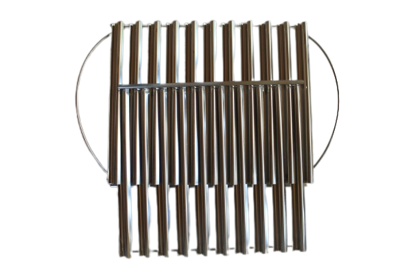 GRIGLIA "SALUTE" CON DUE GRIGLIE SCORREVOLI