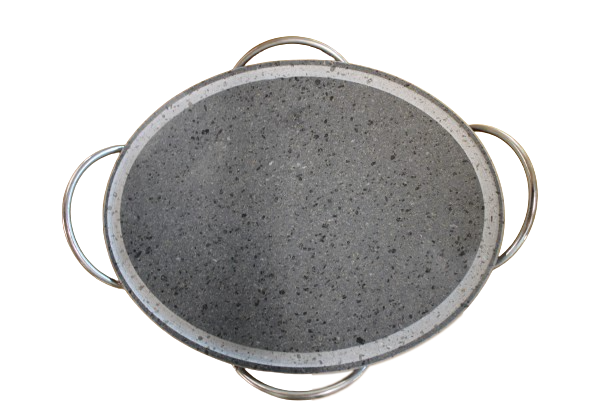 BISTECCHIERA PIETRA DELLA SALUTE OVALE 35x28cm TELAIO RIMOVIBILE