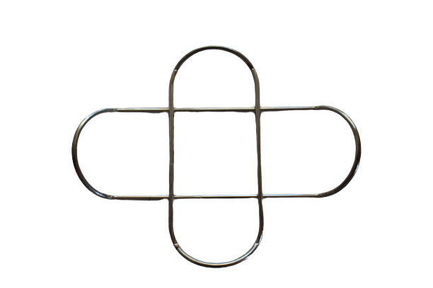 BISTECCHIERA PIETRA DELLA SALUTE OVALE 35x28cm TELAIO RIMOVIBILE