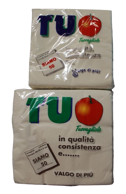 TOVAGLIOLI CLASSICI DOPPIO VELO