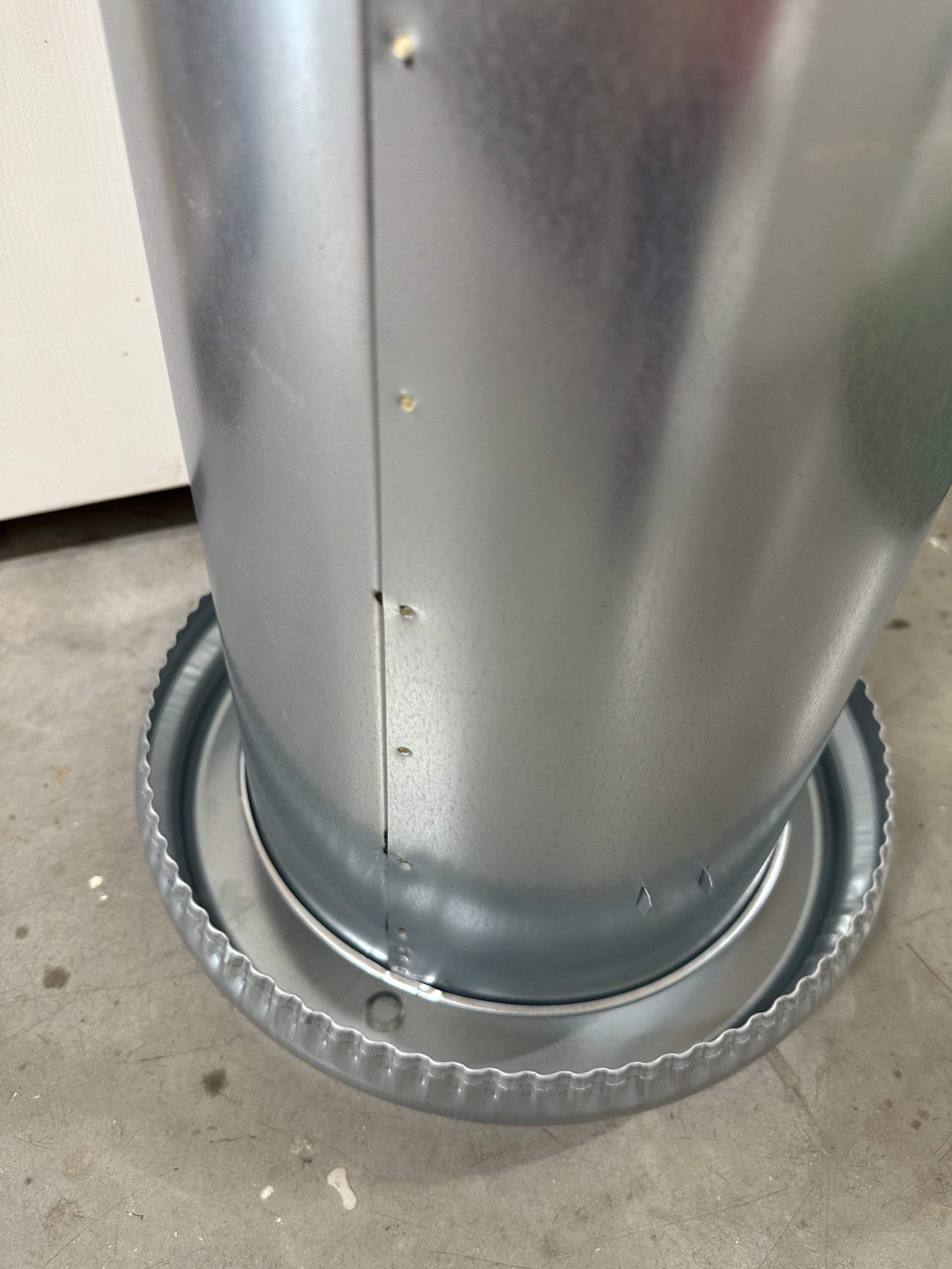 MANGIATOIA POLLI A TRAMOGGIA ZINCATA "PLENTY" 18KG