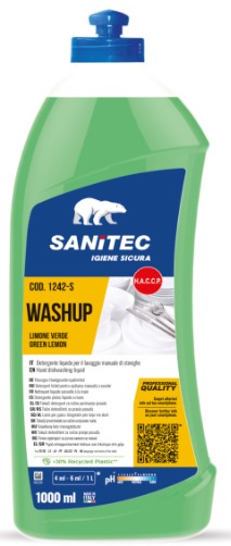 DETERSIVO PIATTI WASHUP LIMONE VERDE 1LT