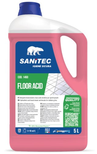 FLOOR ACID DISINCROSTANTE PER SPORCHI PESANTI 5LT