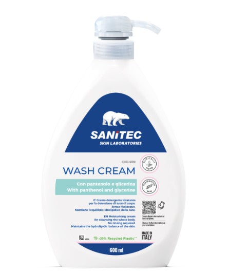WASH CREAM DETERGENTE IDRATANTE 600ML