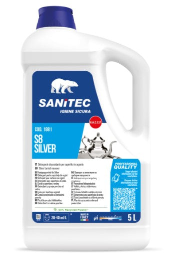 DETERGENTE PER ARGENTO S8 5LT