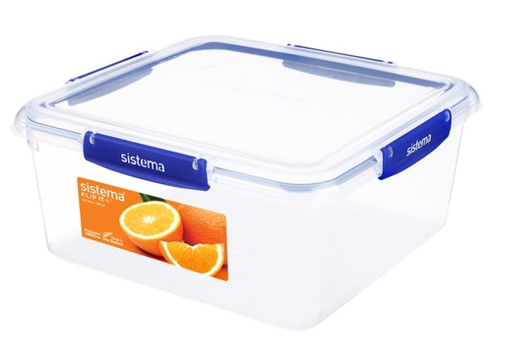 CONTENITORE ERMETICO QUADRATO KLIP IT 5,5lt