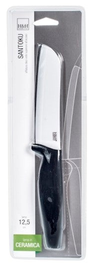 COLTELLO SANTOKU LAMA CERAMICA 12,5CM