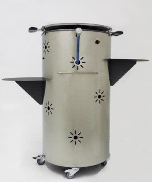 GRILL ROUND G220S A GAS CON PIASTRA EFFETTO PIETRA