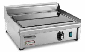 PIASTRA IN VETRO-CERAMICA MEDIA FRY-TOP LISCIA O RIGATA