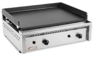 FRY-TOP CON ACCENSIONE PIEZOELETTRICA MEDIO