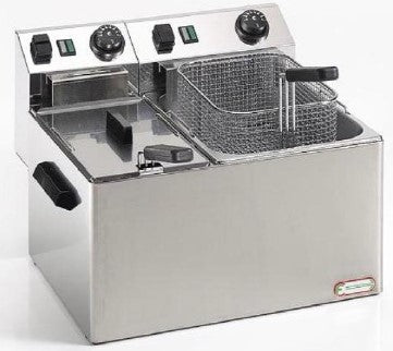 FRIGGITRICE ELETTRICA MONOFASE 4+7LT