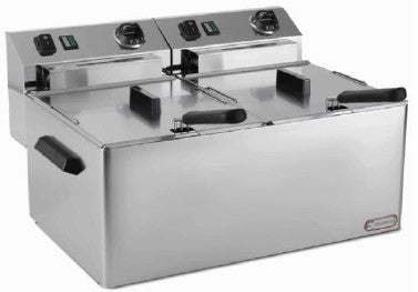 FRIGGITRICE ELETTRICA MONOFASE 7+7LT